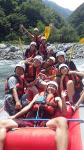 本流堂 ラフティング