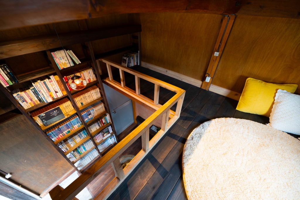 離れ１「ぶんこ」のロフトから