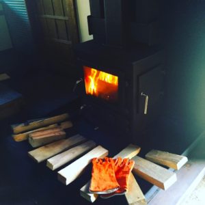 薪ストーブ